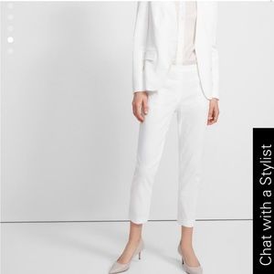 Theory Trecca Pull On Pant in White